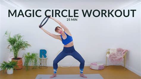 Pilates Ring Full Body Workout 25 Minute Standing Pilates Routine To