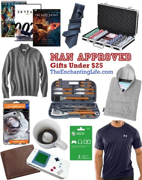 If you're looking for some cool gift ideas for the friend who likes guns, this holster lets him keep a pistol conveniently under the tabletop, so he can fire at a thug who is threatening his life, well. Men's Valentine Gifts Under $25 - The Enchanting Life ...