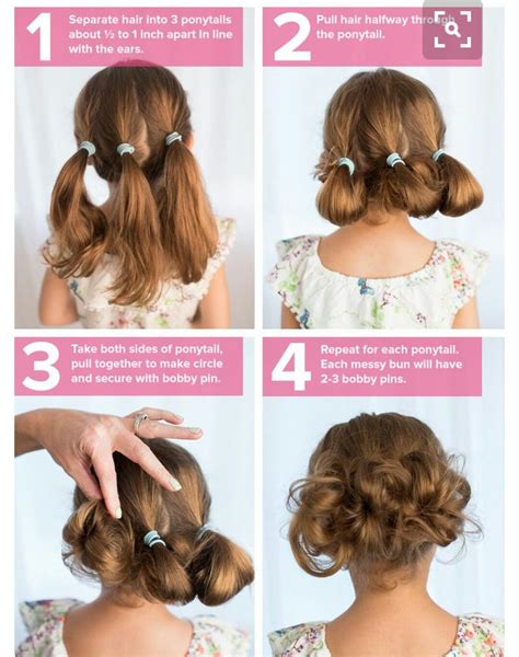 Easy Hairstyles For Kids Step By Step Short Hair Cute Hairstyles