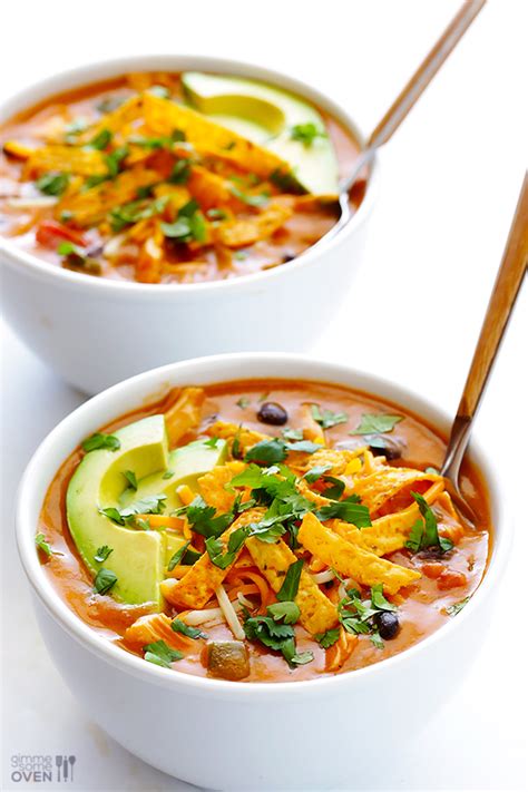 One of those easy campbell soup recipes everyone loves. 20-Minute Cheesy Chicken Enchilada Soup