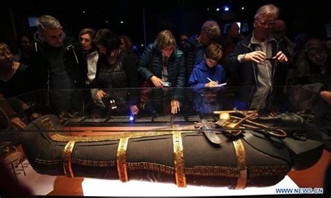 Exhibition Of Artifacts From Tomb Of Tutankhamun Held In Paris Global