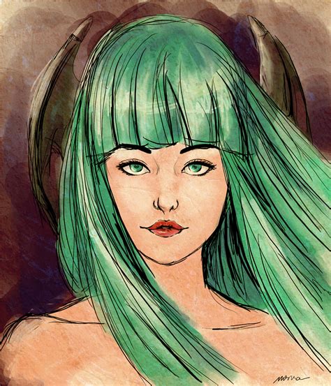 Morrigan Aensland 2 By Pinkmonra On Deviantart