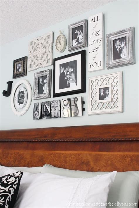 Bedroom Gallery Wall A Decorating Challenge Confessions Of A Serial