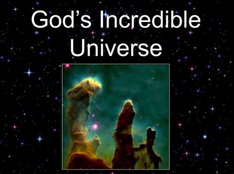 Gods Incredible Universe Look Up To The Stars