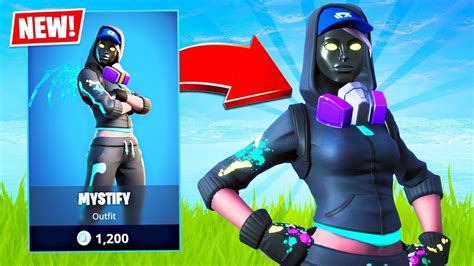 New Mystify Skin Fortnite Chapter 2 Season 2 Youtube