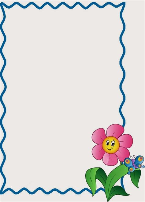 Printable Stationery Borders For Paper Page Borders Design