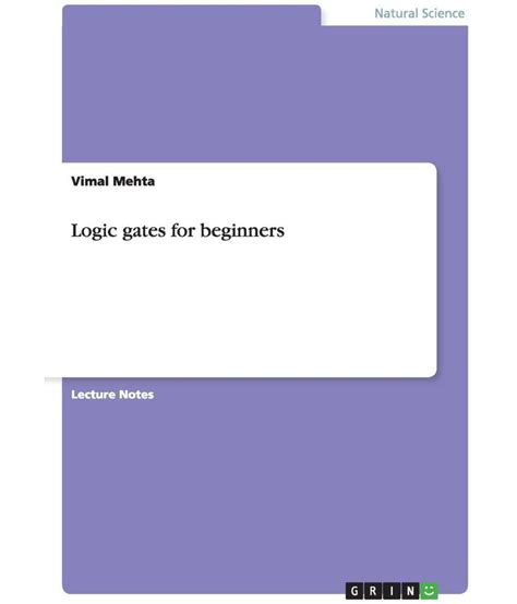 Logic Gates For Beginners Buy Logic Gates For Beginners Online At Low