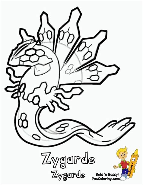 Zygarde Coloring Pages In Pokemon Coloring Pokemon Coloring