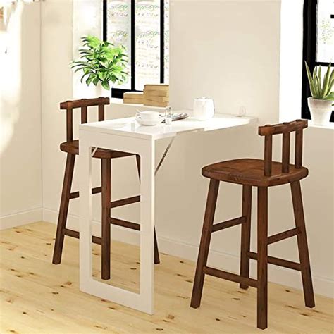Convenient folding tables set up quickly when extra table/counter space is needed. Modern Wall Table - lanzhome.com