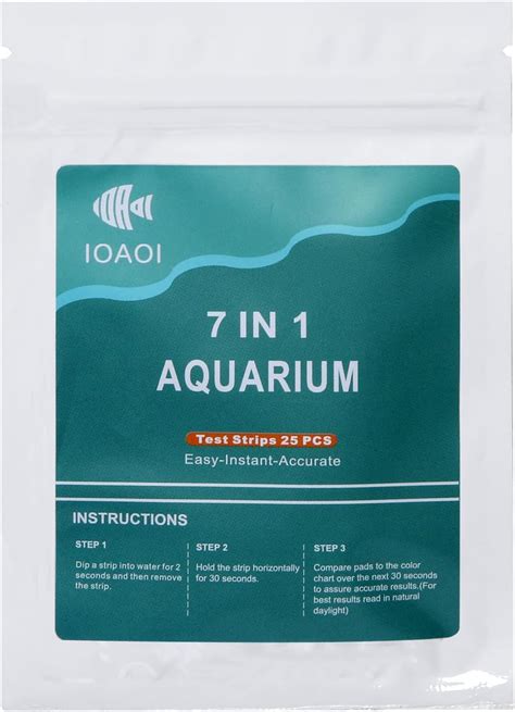 Ioaoi Aquarium Test Strips For Freshwater And Saltwater