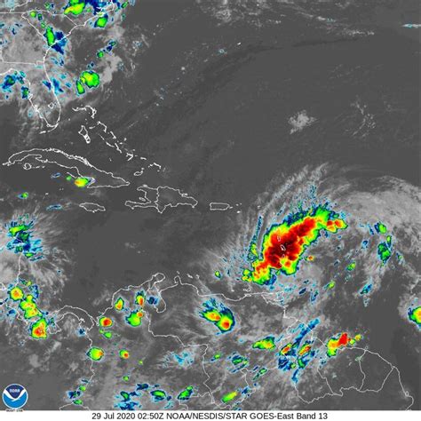 El Potencial Ciclón Se Convertiría En Tormenta Tropical El Miércoles