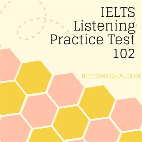 Ielts Listening Practice Test 102