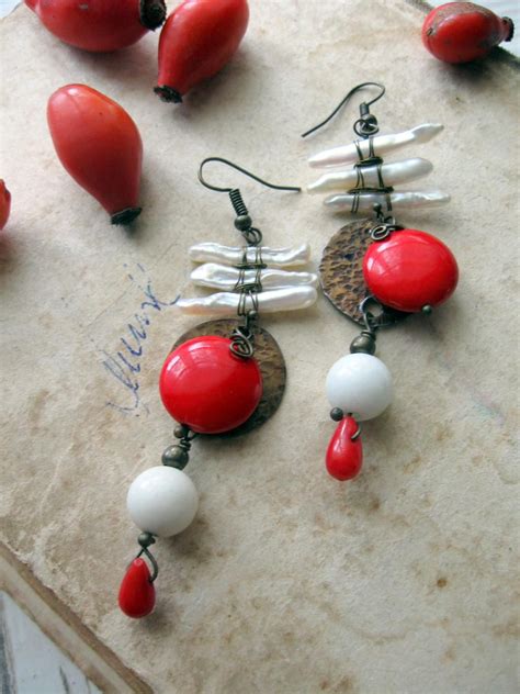 Japanese Style Wire Wrapped Earrings By Lirimaer86 On Deviantart