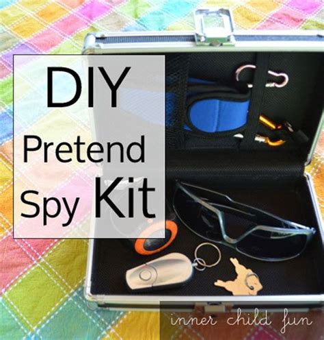 Diy Pretend Spy Kit Inner Child Fun Spy Kit Kids Playing Kids