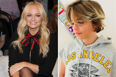 emma bunton posts pic of rarely seen son beau as he turns 14 years old