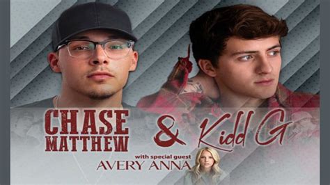 Chase Matthew And Kidd G Tickets At The Ballroom At Warehouse Live In