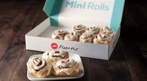 Tantalize Your Taste Buds With Pizza Huts Delicious Cinnamon Rolls