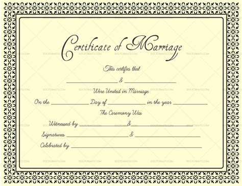 We did not find results for: Editable Blank Marriage Certificate Templates - For Word