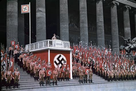 Nazi Propaganda And The Myth Of Aryan Invincibility Color Photos
