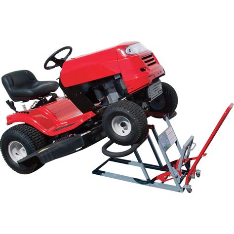 Pro Lift Hydraulic Lawn Mower Jack — 350 Lb Capacity Model T 5350b