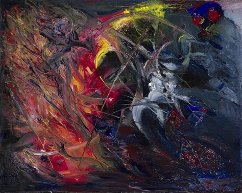 War In Heaven Painting By Michael Bell Saatchi Art