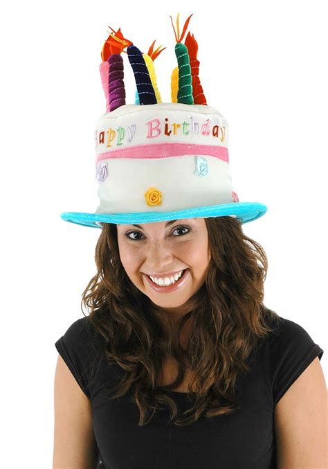 This Is A Birthday Cake Plush Hat Buy Birthday Cake Adult Birthday