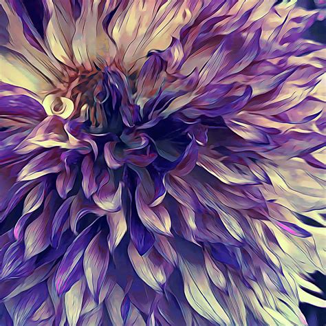 Amethyst Bloom Digital Art By Cindy Greenstein Fine Art America