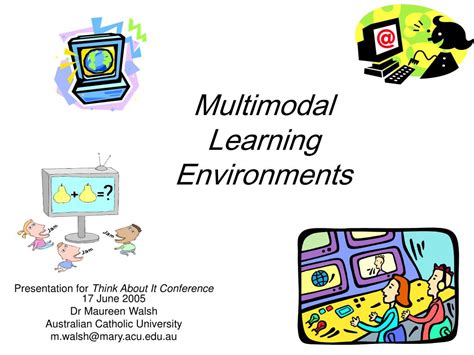 Ppt Multimodal Learning Environments Powerpoint Presentation Free