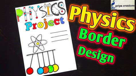 How To Draw Physics Border Designeasy Border Design For Physics