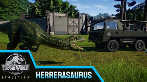 Herrerasaurus Skin Jurassic World Evolution Youtube