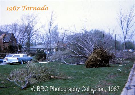 A tornado swept through communities in heavily populated suburban chicago, damaging more than 100 homes, toppling trees, knocking out power and causing multiple. Oak Lawn's Desolation after the Tornado Outbreak in 1967 ...