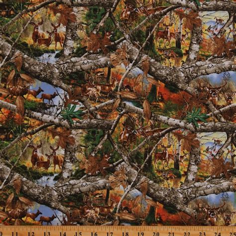 Canvas Realtree Fabric By The Yard Etsy