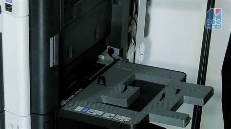 Copiere, printare in retea, scanare in retea. Using The Bypass Tray Bizhub Konica Minolta Printers - YouTube