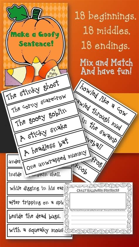 Let Your Students Make Goofy Sentences With These Phrases That Have A