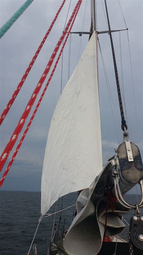 trysail setup — rigging doctor sailing boat sailboat