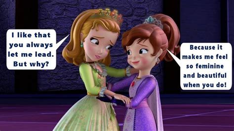 Princess Amber Of Enchancia And Sofia The First Sofia The First