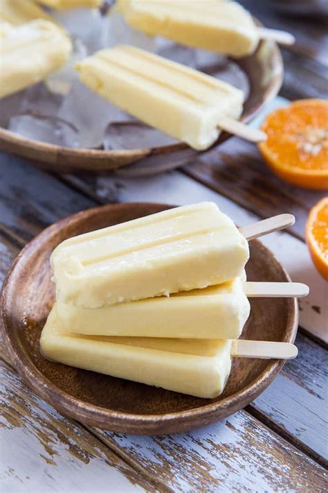 2 Ingredient Orange Creamsicles Paleo Vegan The Roasted Root