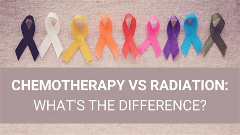 Chemotherapy Vs Radiation Whats The Difference Nightingale Medical