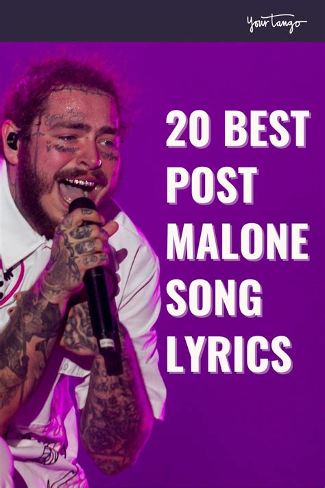 20 Best Post Malone Song Lyrics To Use As Instagram Captions Post