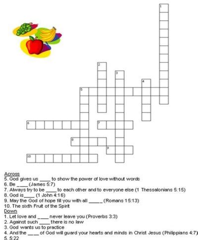 Worksheets don't just have to be simple fill in the blank type questions. Kids Bible Worksheets-Free, Printable Fruit of the Spirit ...