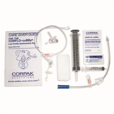 Corpak Corflo Cubby Low Profile Gastrostomy Device
