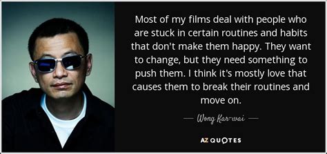 Top Quotes By Wong Kar Wai A Z Quotes