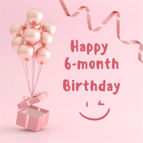 Happy 6 Month Birthday Wishes For Baby Boygirl Very Wishes