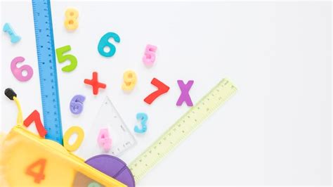 Free Photo Mathematics With Numbers And Copy Space