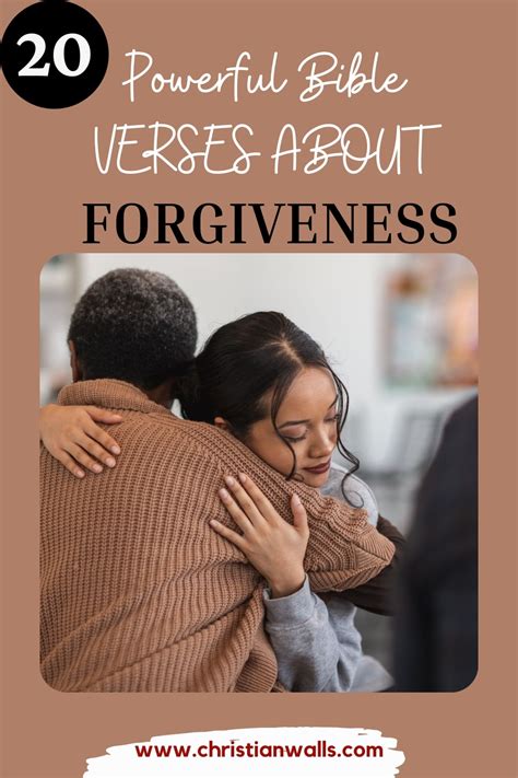 20 Powerful Bible Verses About Forgiveness Christian Walls