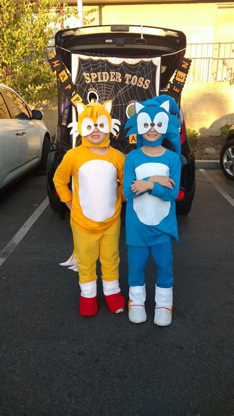 Sonic And Tails Halloween Costumes Sonic The Hedgehog Halloween Costume
