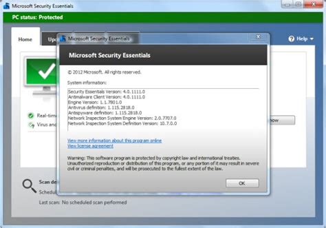 Microsoft Security Essentials 40 Available For Download