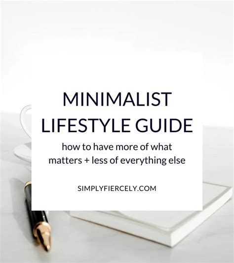 Minimalist Lifestyle Guide Tips Inspiration For The Beginner Minimalist