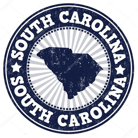 South Carolina Stamp Stock Vector Image By ©roxanabalint 103174300