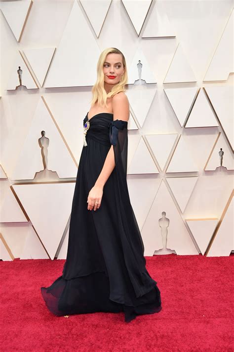 Nd Annual Academy Awards Margot Robbie Oscars Red Carpet Arrivals